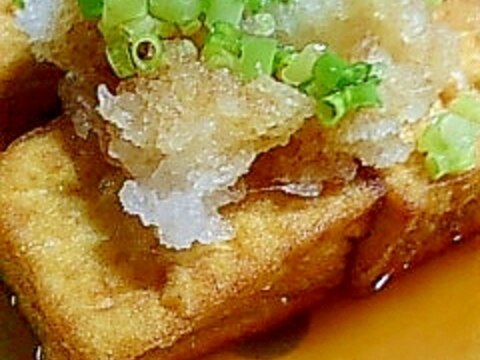 厚揚げのおろし煮